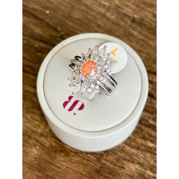 Bomb Party RBP6129  Don't You Love Me LC Tangerine Ice Crystal Size 7 - Picture 2 of 6
